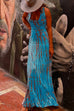 Febedress Criss Cross Open Back Tie Dye Maxi Dress(6 Colors Available)