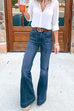 Febedress Flare Bottoms Distressed Jeans
