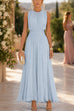 Febedress Crewneck Sleeveless High Waist Maxi Dress