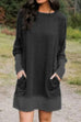 Febedress Maureen Pockets Casual Sweatershirt Dress