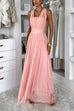High Rise Versatile Tulle Maxi Dress