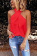 Febedress Criss Cross Halter Top