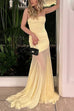 Febedress Strapless Tube Flare Mesh Maxi Party Dress