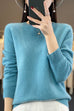 Febedress Crewneck Solid Comfy Pullover Sweater