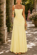 Febedress Sleeveless Back Criss Cross Swing Maxi Dress
