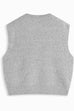 Febedress Crewneck Knitted Pullover Sweater Vest
