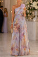 Febedress Sleeveless High Waist Floral Print Maxi Dress