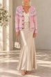 Febedress Button Down Printed Sweater Cardigan