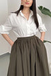 Lapel Short Sleeves Button Up Flower Detail Shirt