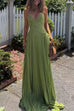 Febedress Halter Neck Back Lace-up Pleated Maxi Dress