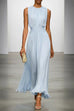 Febedress Crewneck Sleeveless High Waist Maxi Dress