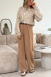 Febedress High Waist Tailored Wide Leg Trousers