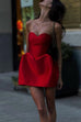Febedress Sweetheart Neck Strapless Mini Party Dress