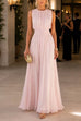 Febedress Crewneck Sleeveless High Waist Maxi Dress