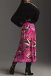 Febedress High Rise Tropic Print Midi Skirt