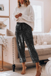 Febedress Stylish Festive Party Sequin Pants